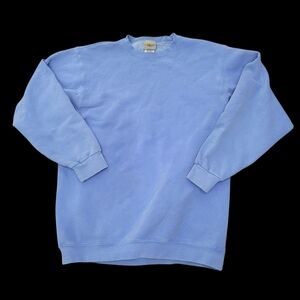 Vintage 90s L.L Bean Blue Crewneck Sweatshirt Top Size: M